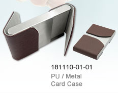PU Metal Card Case 181110-01-01