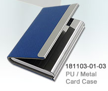 PU  Metal Card Case 181103-01-03