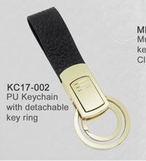 KC17-002_PU_keychain_with_detachable_keyring