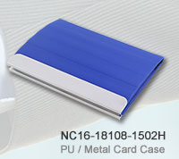 PU Metal Card Case NC16-18108-1502H