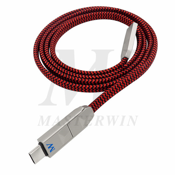 3-In-1_USB_2.0_Webbing Cable with Zinc Alloy Housing_UC17-001_s1