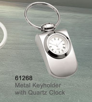 61268_Metal_Keyholder_with_Quartz_Clock