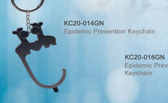 BKC20-014GN_epidemic_prevention_keychain